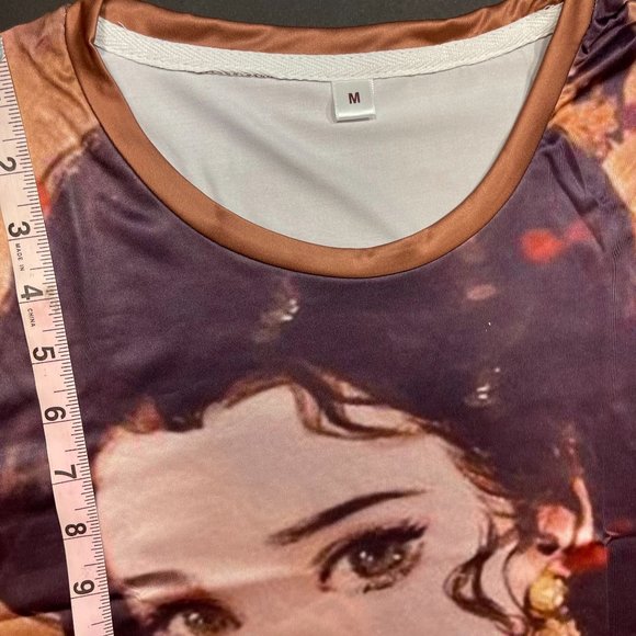 Disney Inspired Beauty and the Beast Belle Princess Women's Blouse - Picture 8 of 11